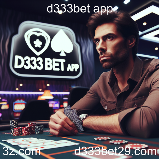 A Emoção do Poker no d333bet App: Jogue e Ganhe!
